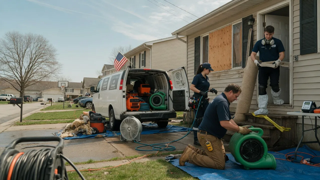 Water Damage Restoration in Mundelein, IL near me